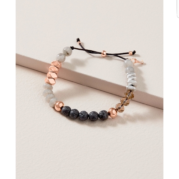 Stella & Dot Jewelry - New- Lava Beads Bracelet